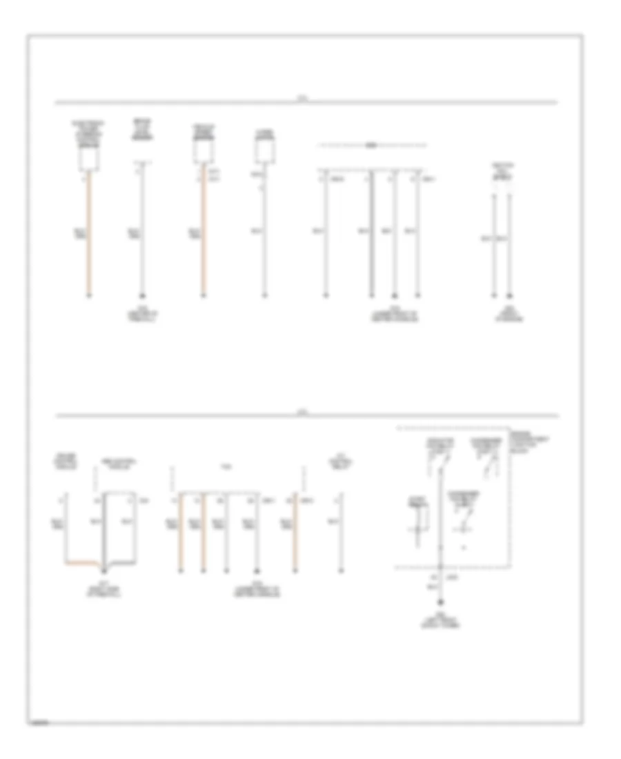 Ground Distribution Wiring Diagram 4 of 4 for Hyundai Sonata LX 2002