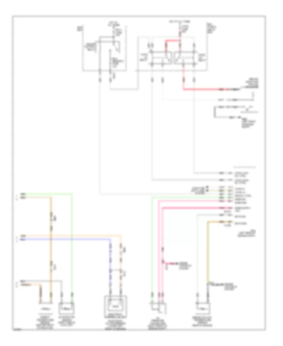 Manual AC Wiring Diagram (2 of 2) for Hyundai Azera 2013