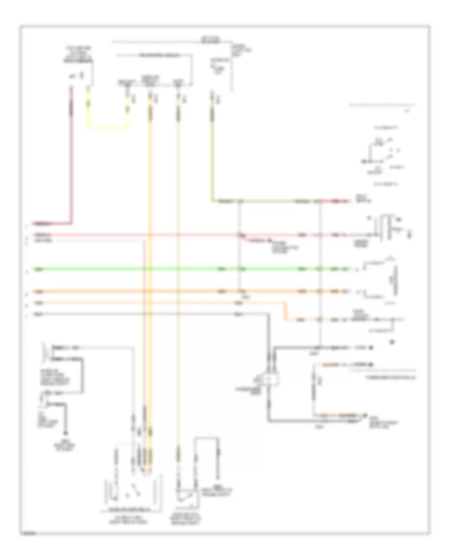 Forced Entry Wiring Diagram (3 of 3) for Hyundai Azera 2013