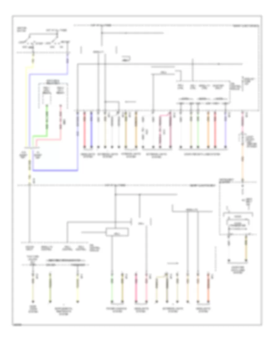 Body Control Modules Wiring Diagram 1 of 3 for Hyundai Azera 2013
