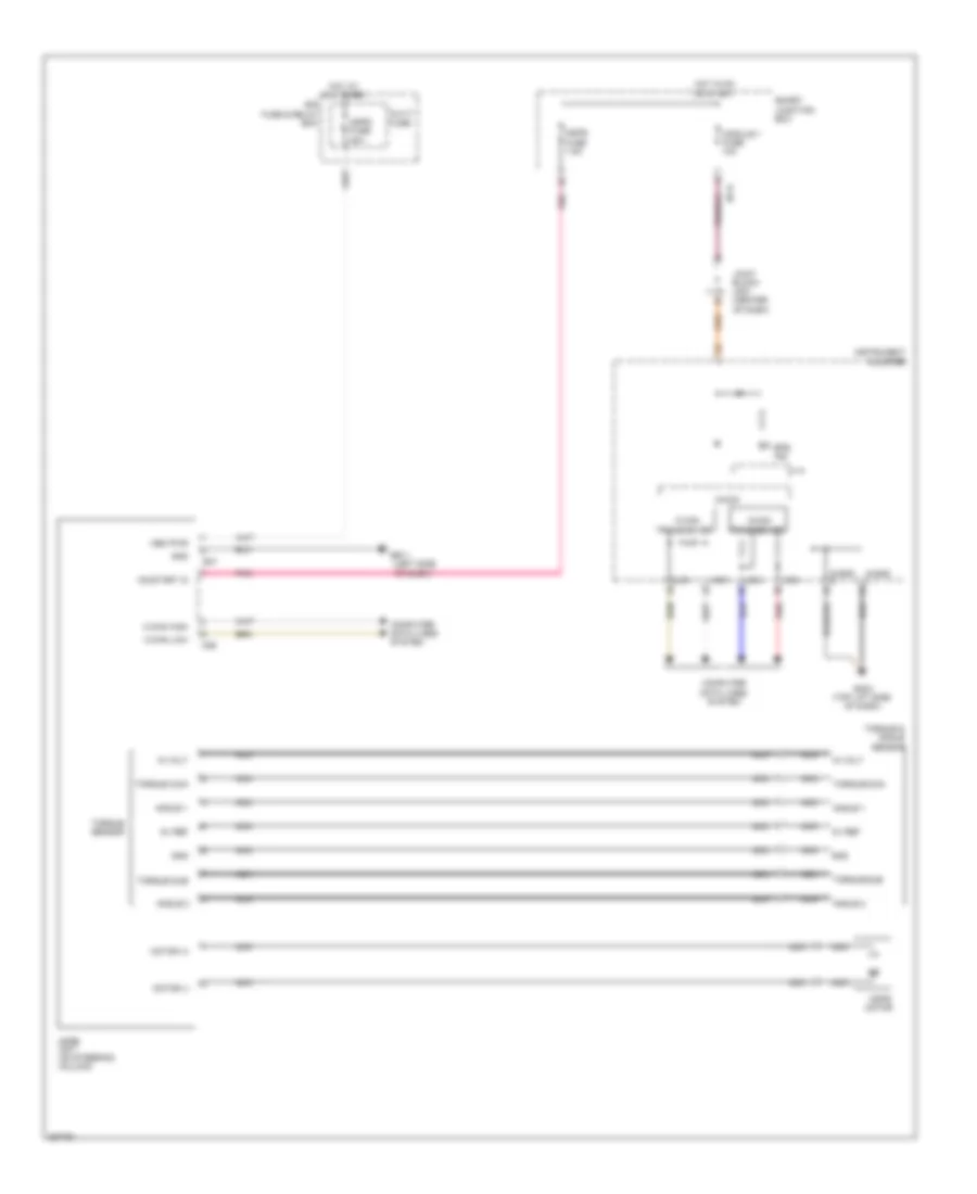 Electronic Power Steering Wiring Diagram for Hyundai Azera 2013