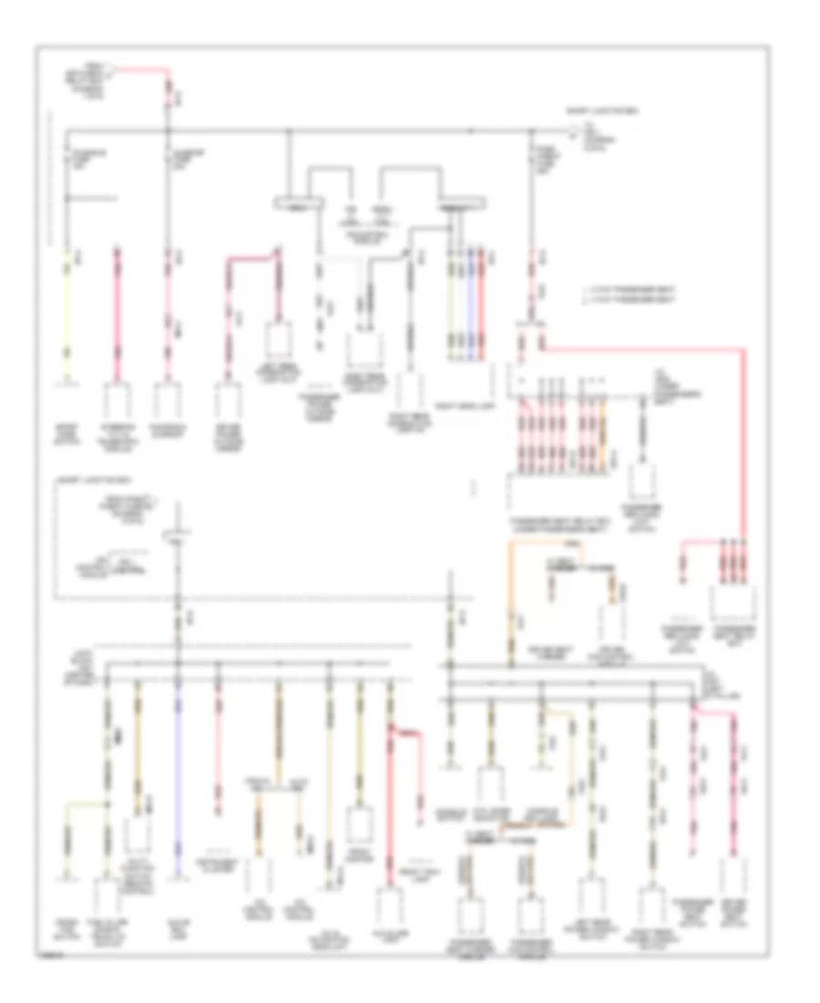 Power Distribution Wiring Diagram 5 of 6 for Hyundai Azera 2013
