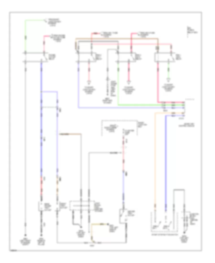 Power Distribution Wiring Diagram (6 of 6) for Hyundai Azera 2013