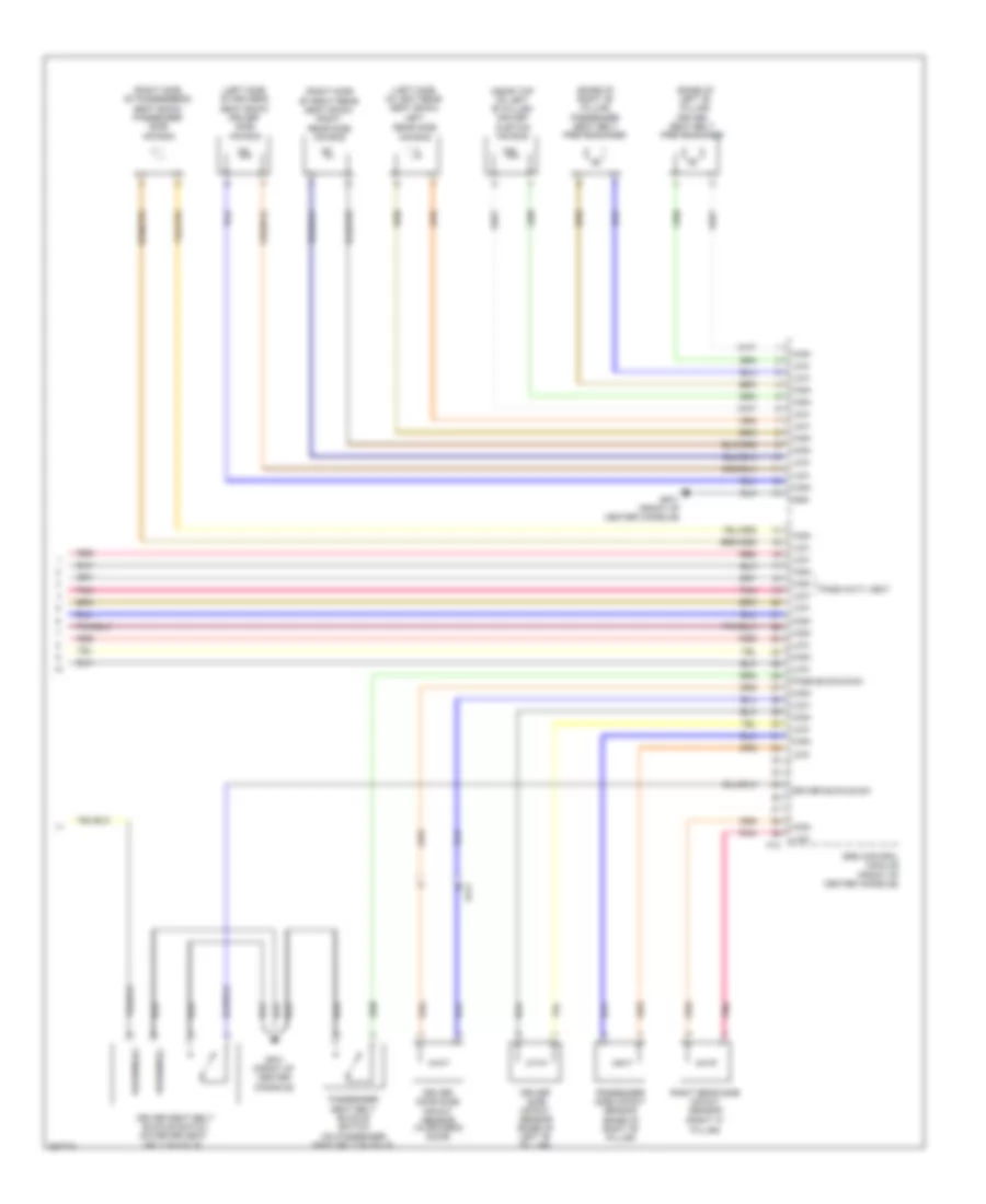 Supplemental Restraints Wiring Diagram 3 of 3 for Hyundai Azera 2013