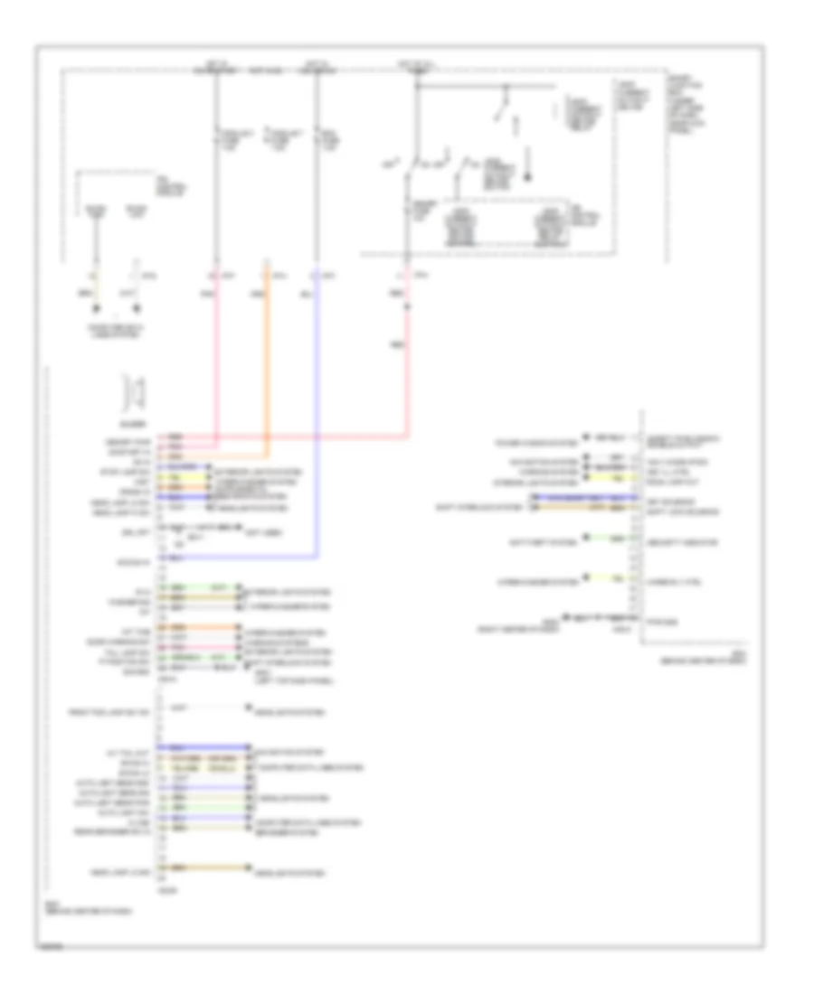 Body Control Module Wiring Diagram for Hyundai Elantra GLS 2013