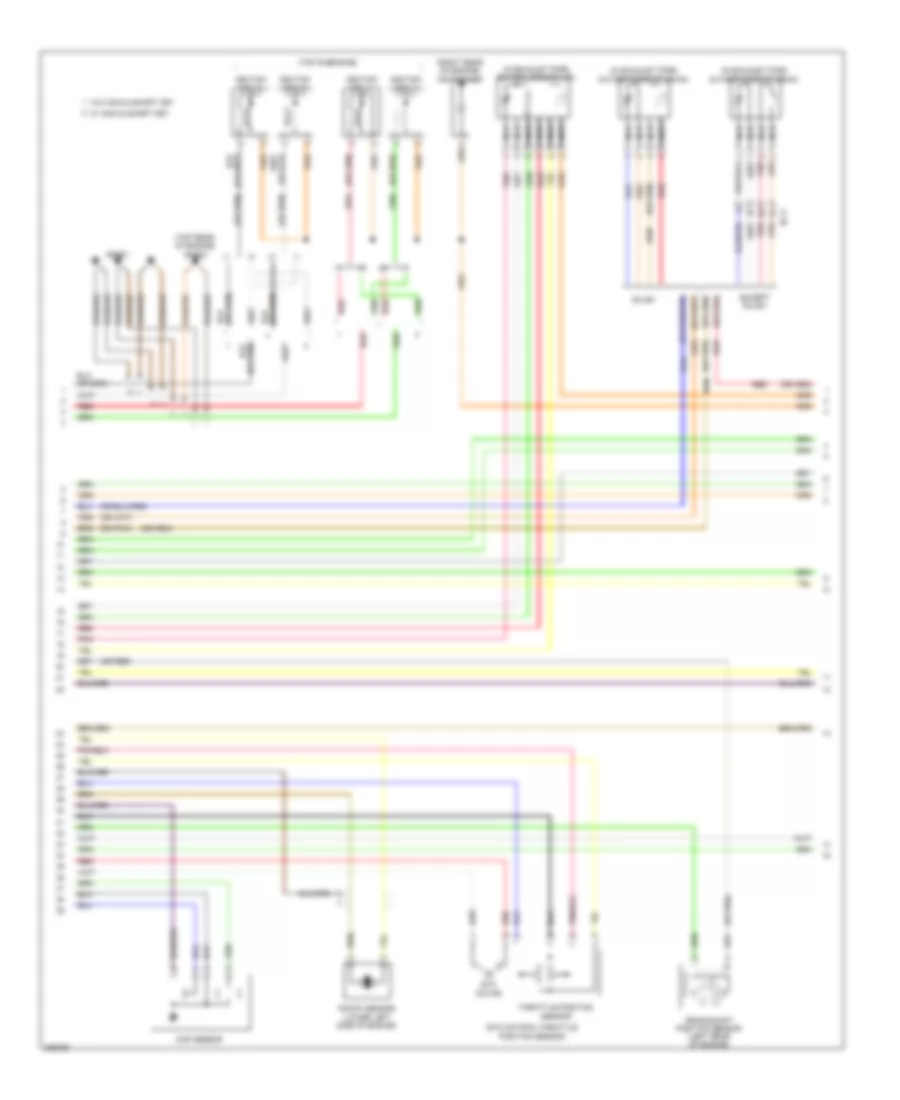 1.8L, Engine Performance Wiring Diagram, MT (2 of 5) for Hyundai Elantra GLS 2013