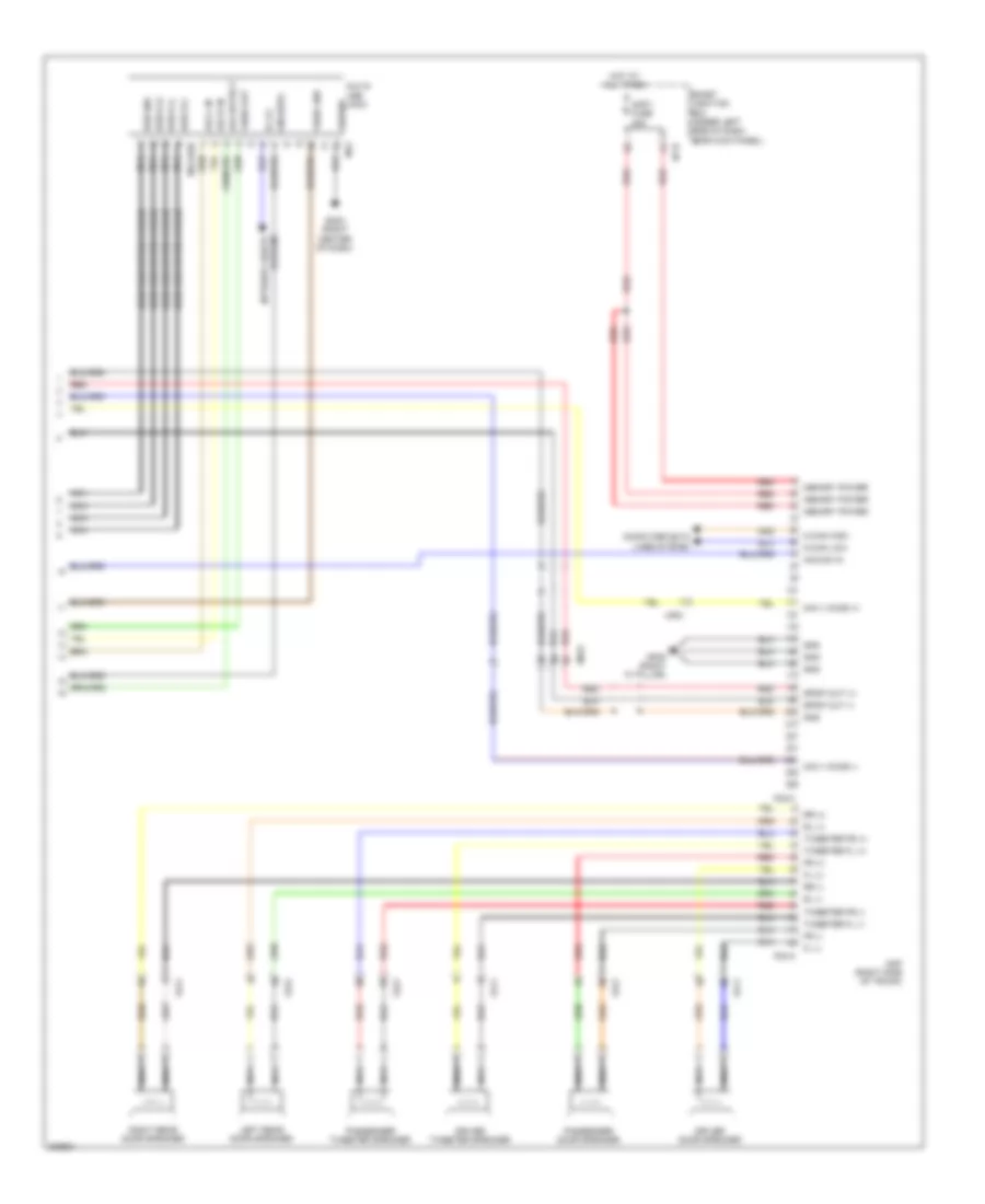 Navigation Wiring Diagram UD 2 of 2 for Hyundai Elantra GLS 2013