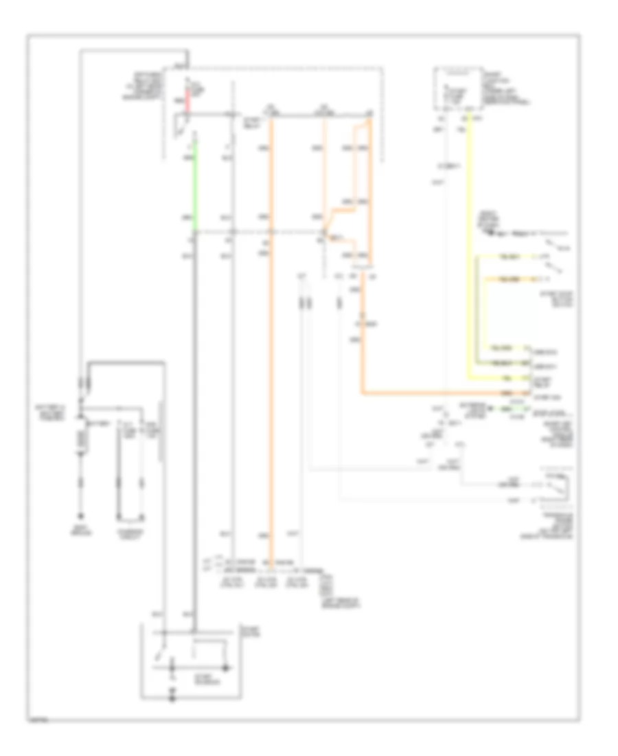 Starting Wiring Diagram, with Smart Key  IMMO for Hyundai Elantra GLS 2013