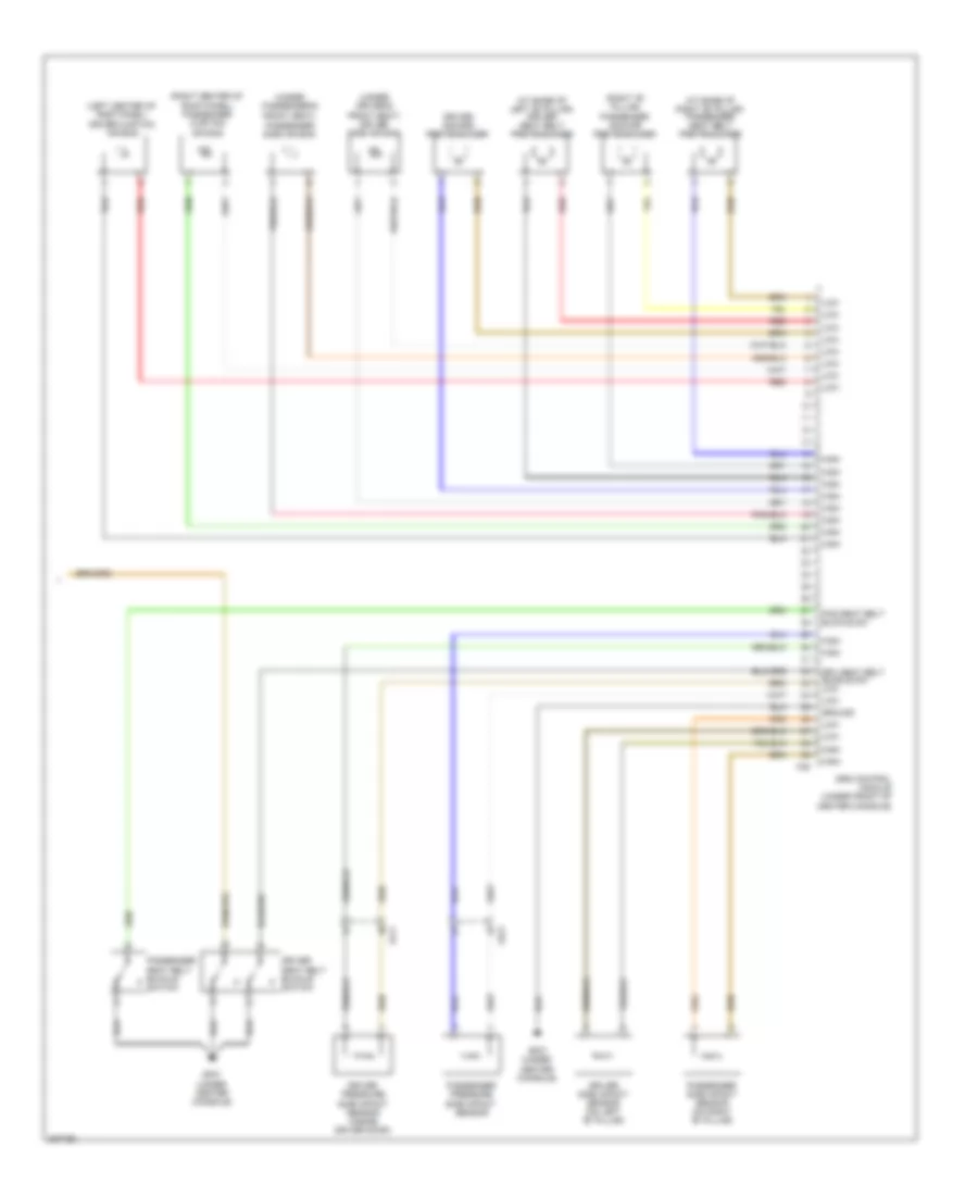 Supplemental Restraints Wiring Diagram (2 of 2) for Hyundai Elantra GLS 2013