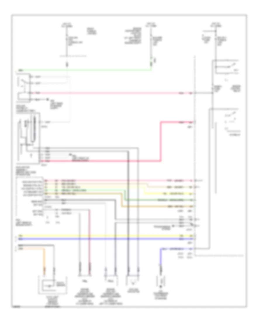 Automatic A C Wiring Diagram 2 of 2 for Hyundai Sonata Limited 2007