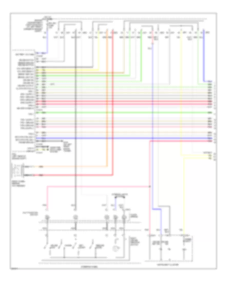 Computer Data Lines Wiring Diagram 2 of 2 for Hyundai Equus Signature 2011