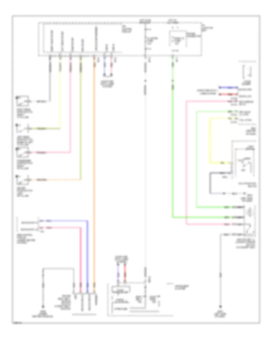 Radio Wiring Diagram, with JBL Amplifier (3 of 3) for Hyundai Genesis 4.6 2011