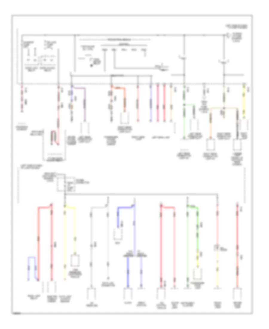 Transmission Wiring Diagram 1 of 2 for Hyundai Azera GLS 2011