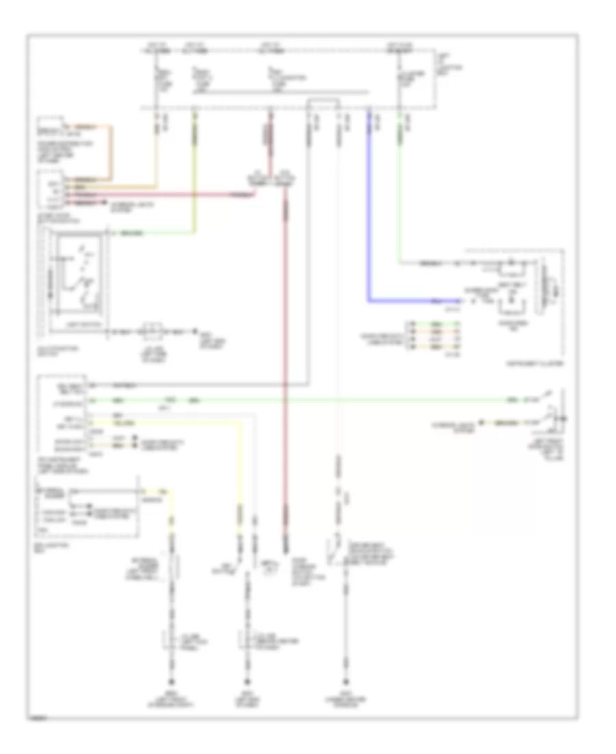 Chime Wiring Diagram for Hyundai Genesis 4 6 2011