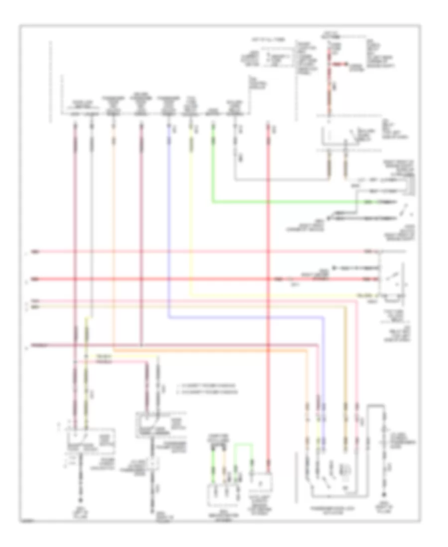 Forced Entry Wiring Diagram (2 of 2) for Hyundai Elantra GT 2013