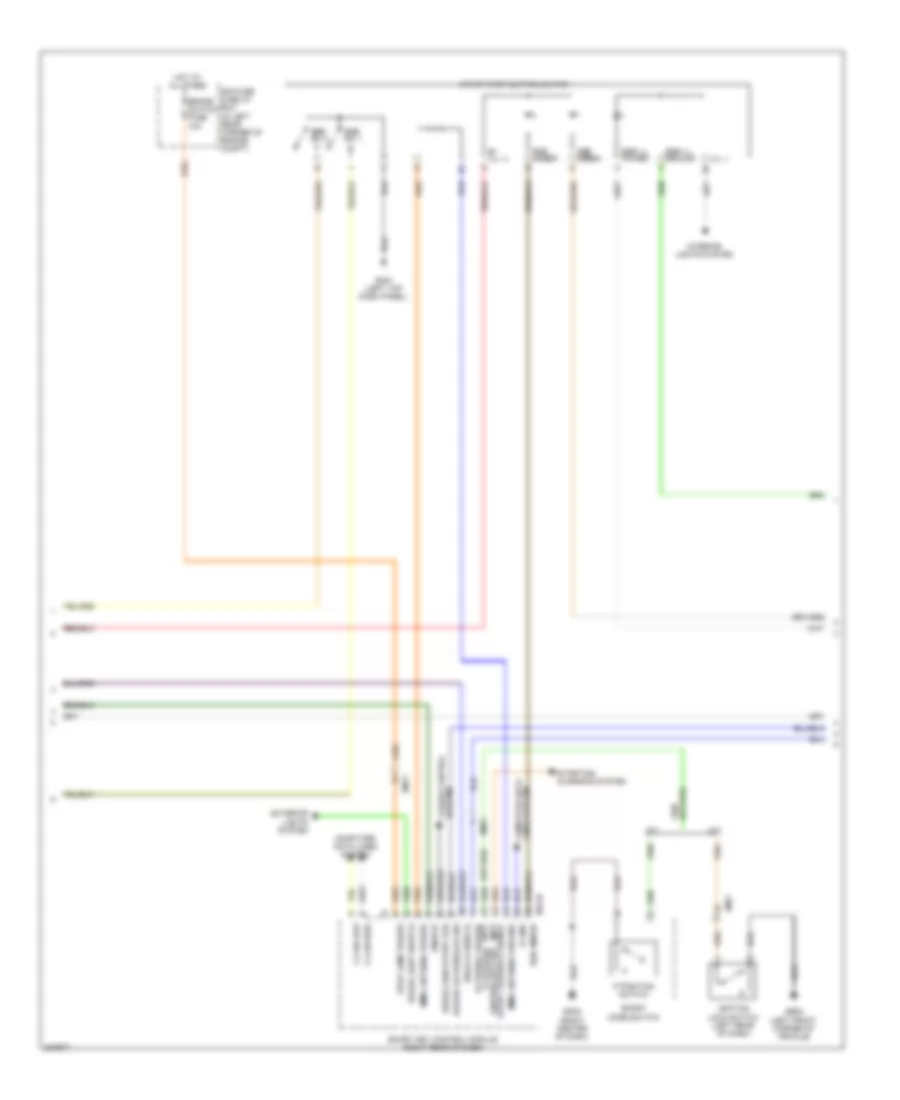 Immobilizer Wiring Diagram, with Smart Key System (2 of 3) for Hyundai Elantra GT 2013