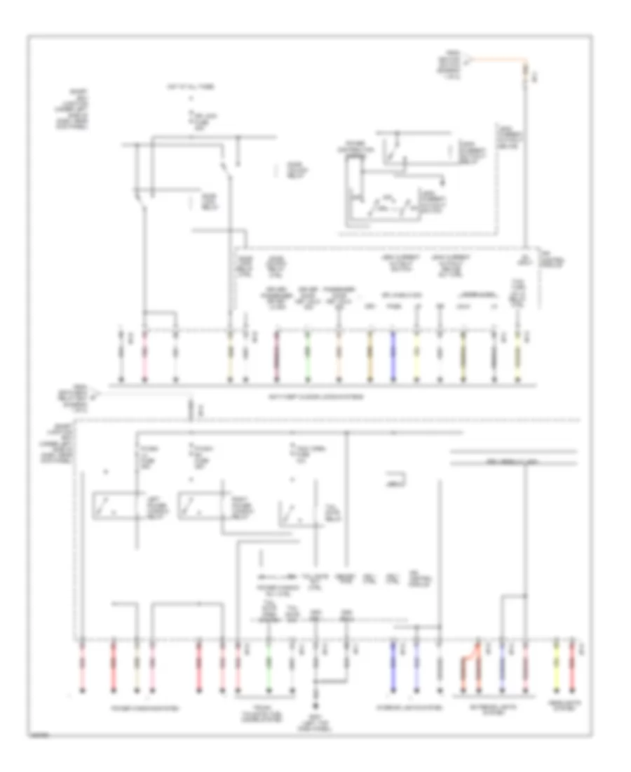 IPS Control Module Wiring Diagram 2 of 2 for Hyundai Elantra GT 2013