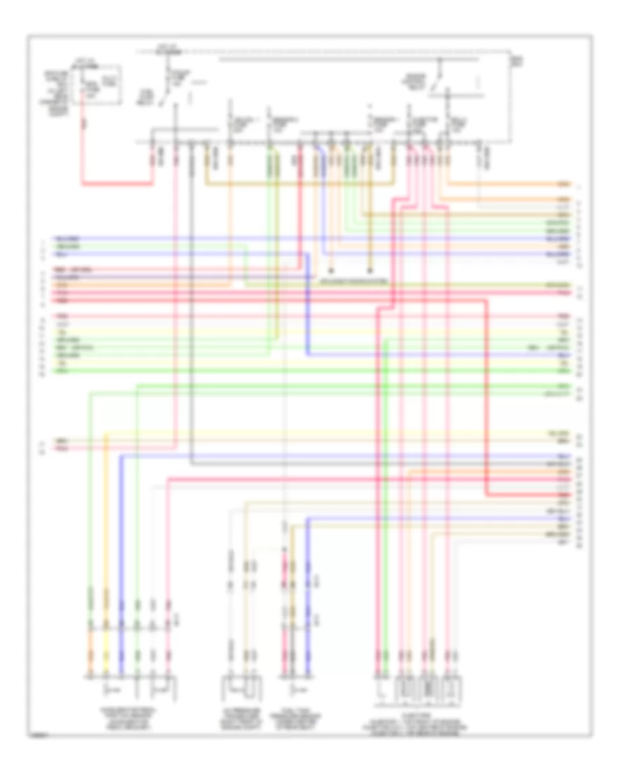1.8L, Engine Performance Wiring Diagram, AT (4 of 5) for Hyundai Elantra GT 2013