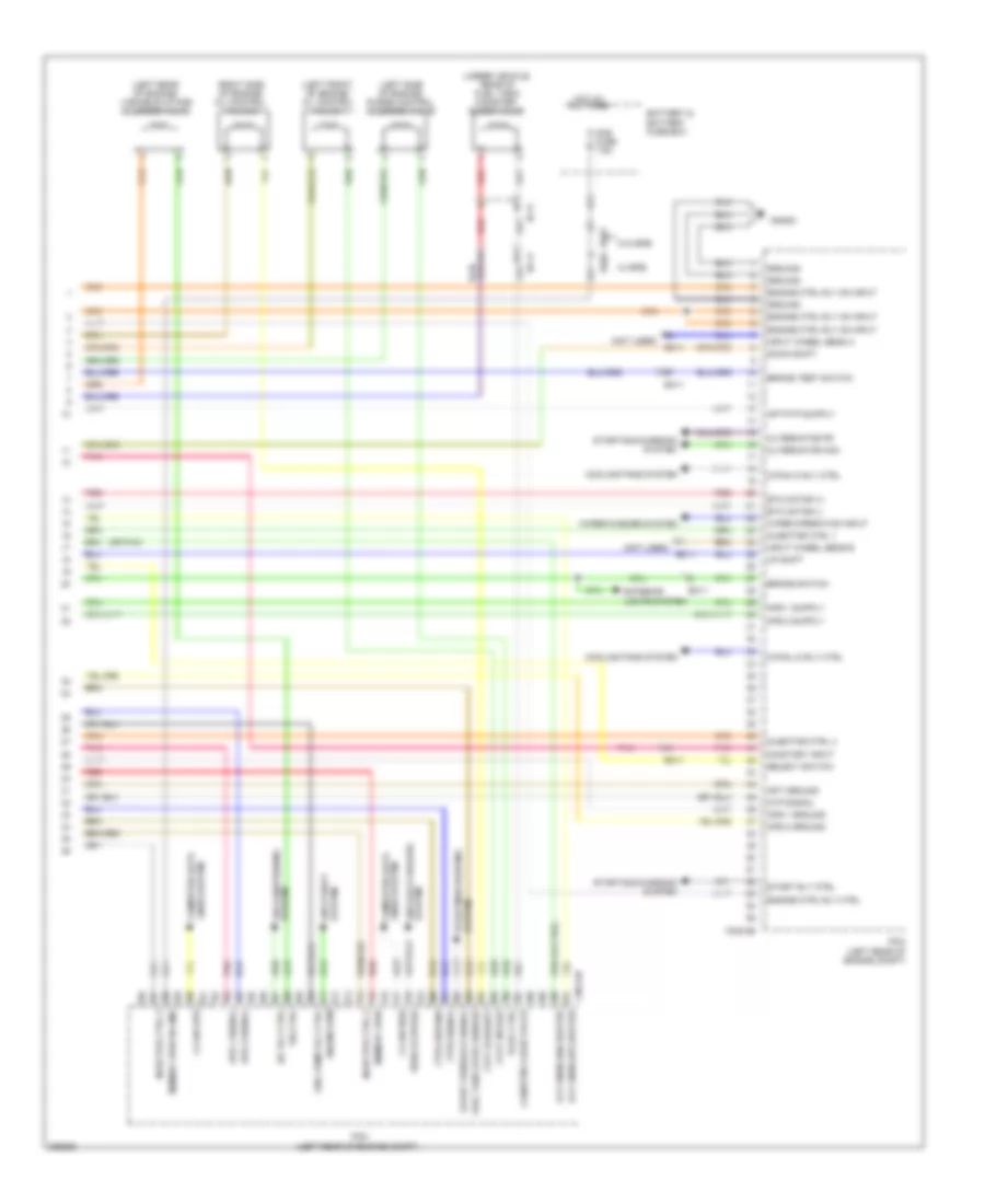 1.8L, Engine Performance Wiring Diagram, AT (5 of 5) for Hyundai Elantra GT 2013