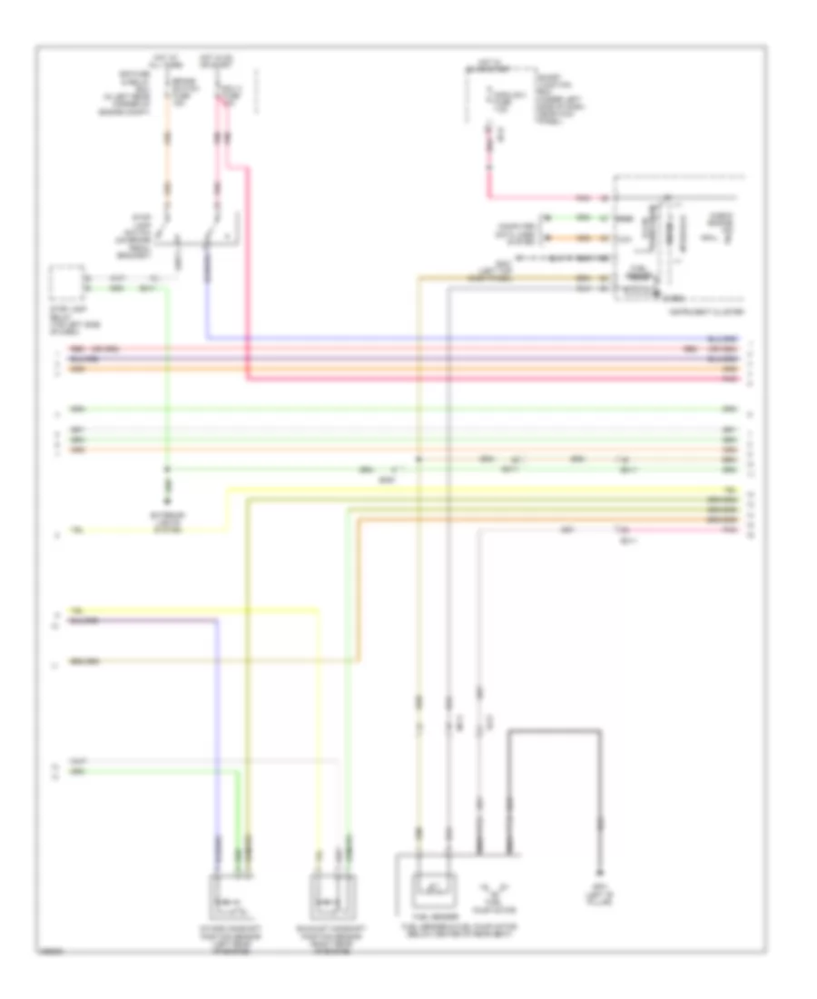 1.8L, Engine Performance Wiring Diagram, MT (3 of 5) for Hyundai Elantra GT 2013