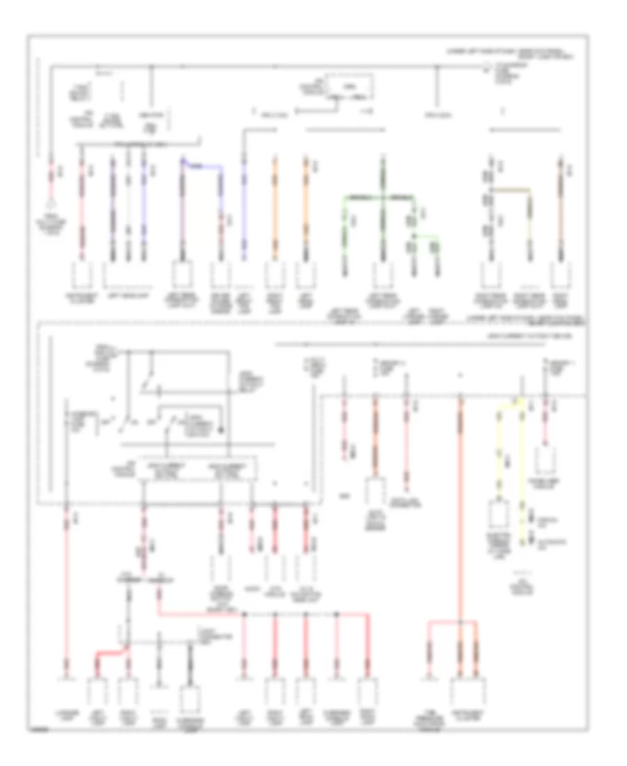 Power Distribution Wiring Diagram 5 of 6 for Hyundai Elantra GT 2013