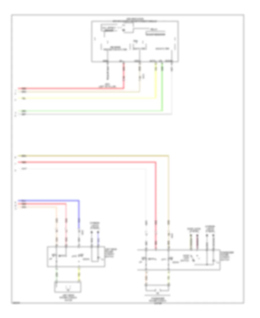 Power Windows Wiring Diagram with Safety Power Windows 2 of 2 for Hyundai Elantra GT 2013