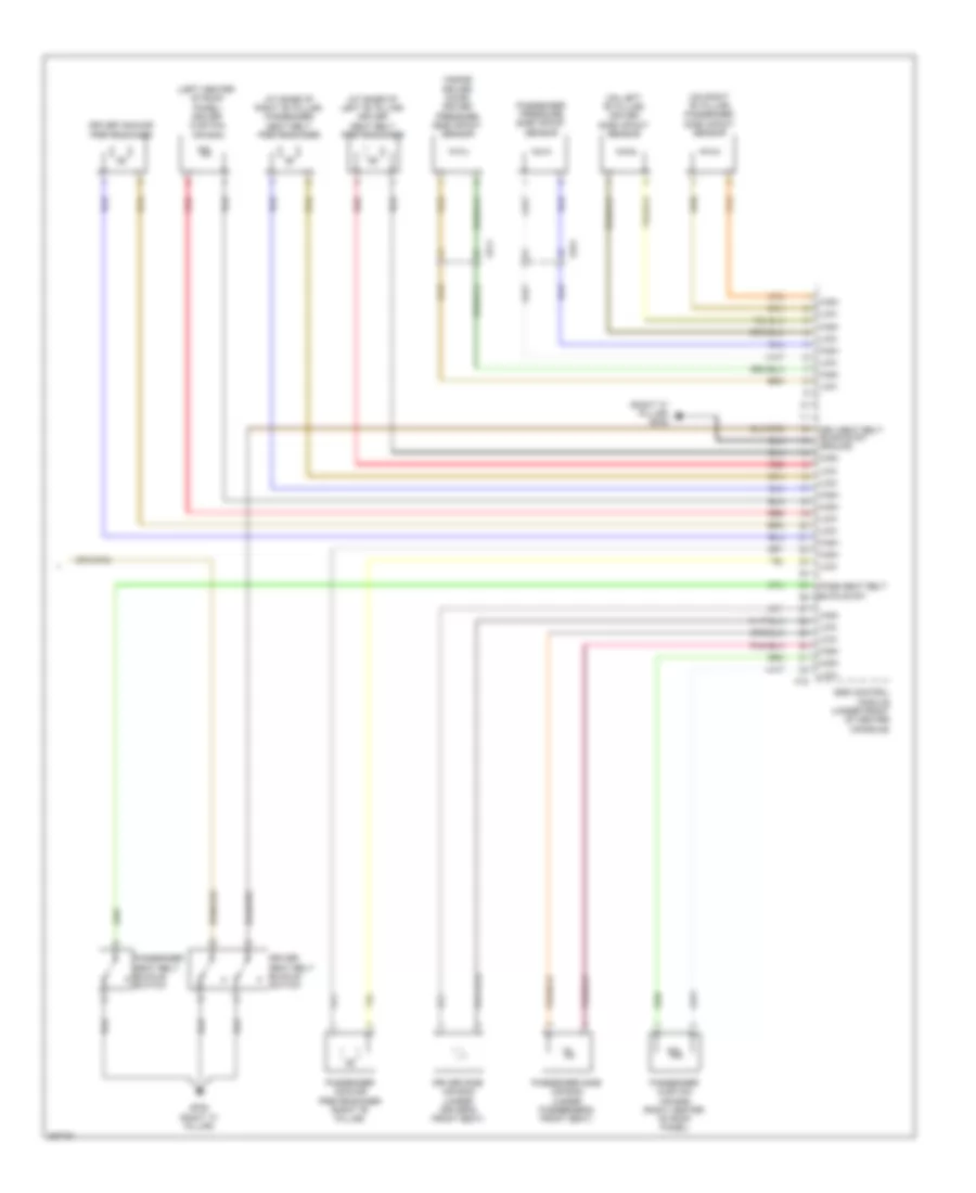 Supplemental Restraints Wiring Diagram (2 of 2) for Hyundai Elantra GT 2013