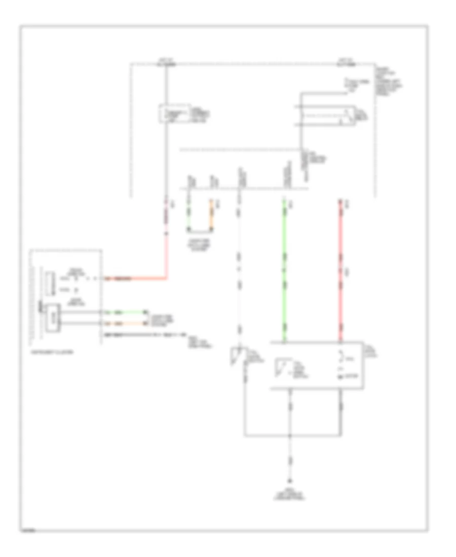 Tailgate Release Wiring Diagram for Hyundai Elantra GT 2013