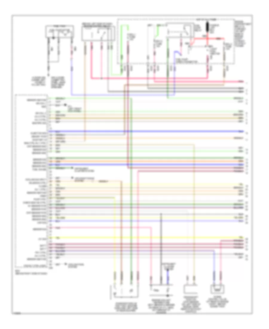 1 6L Engine Performance Wiring Diagram 1 of 4 for Hyundai Accent 2003