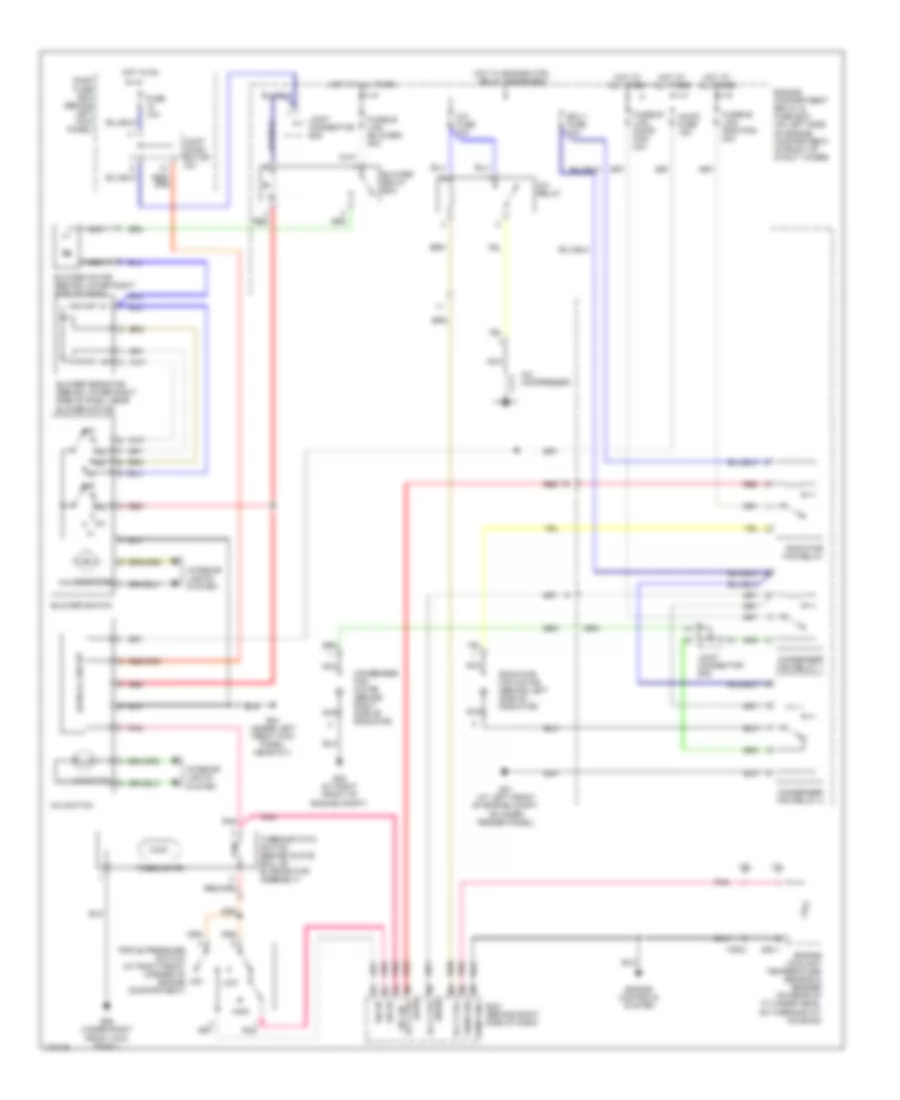 A C Wiring Diagram for Hyundai Accent GL 2003