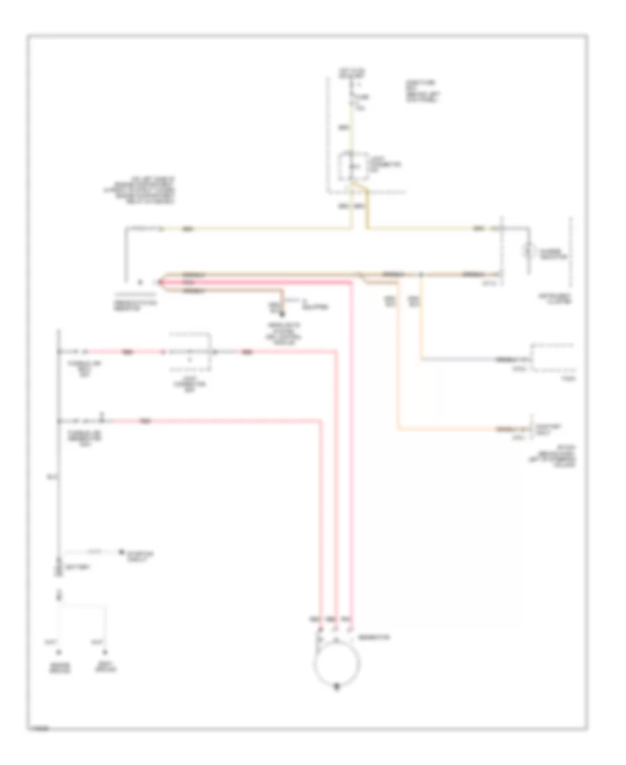 Charging Wiring Diagram for Hyundai Accent GL 2003