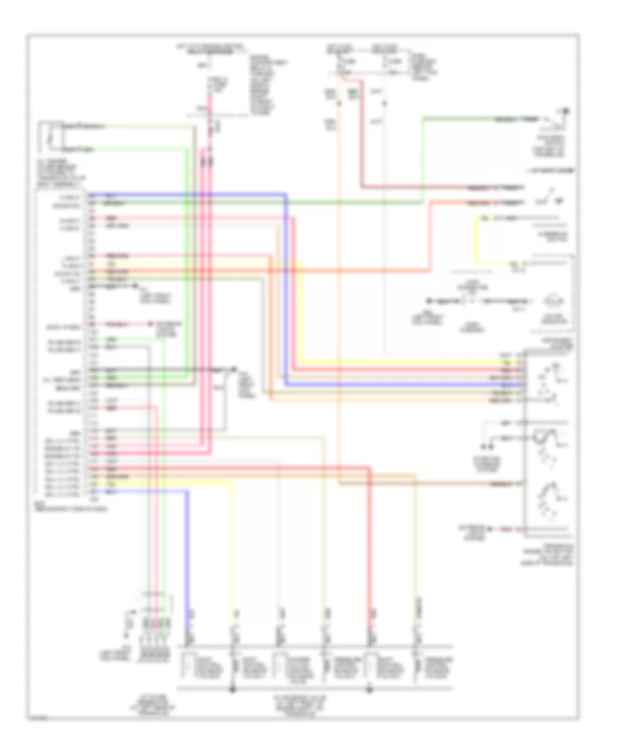 AT Wiring Diagram for Hyundai Accent GL 2003