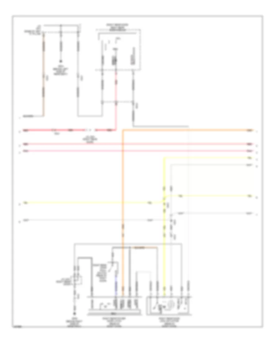 Forced Entry Wiring Diagram (3 of 4) for Hyundai Equus Signature 2013