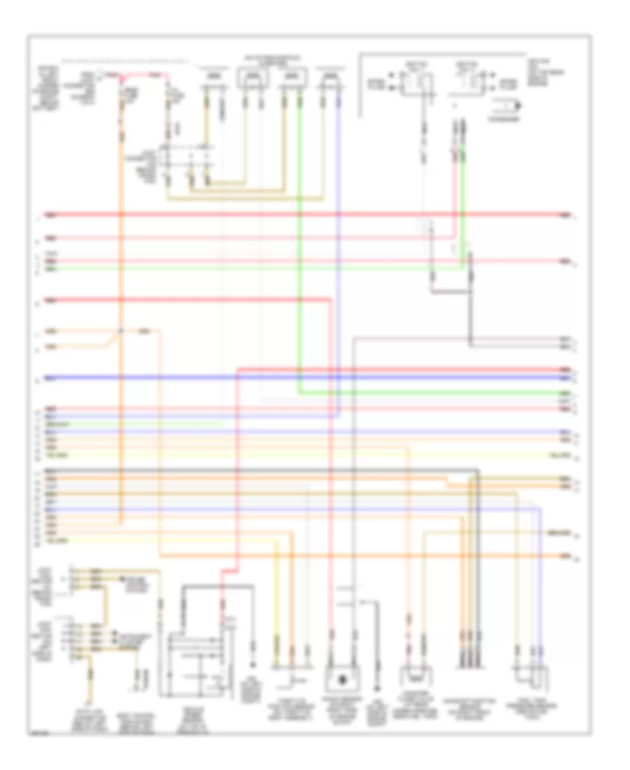 2.0L, Engine Performance Wiring Diagram (2 of 4) for Hyundai Tiburon GT Limited 2007