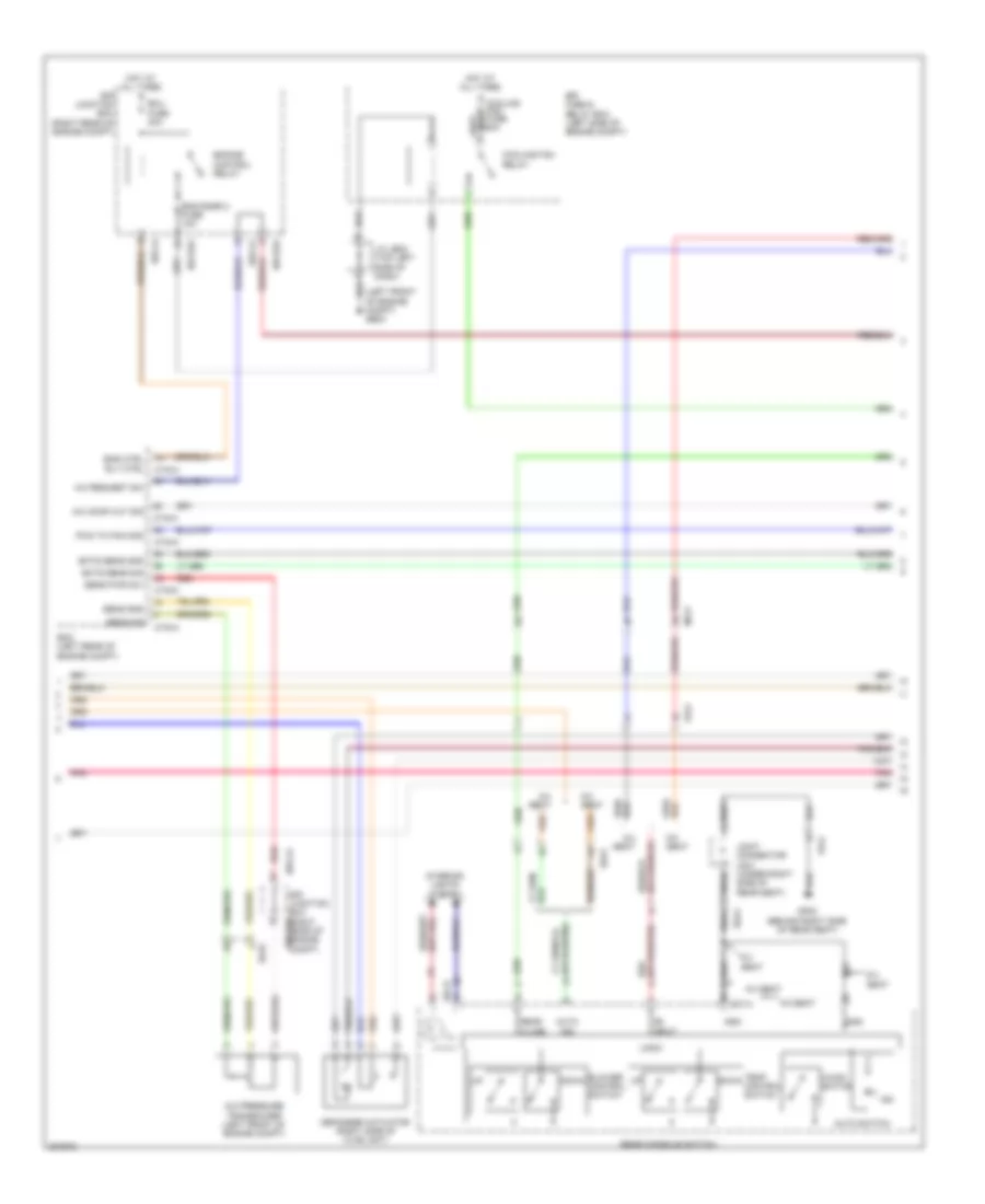 Automatic AC Wiring Diagram (3 of 4) for Hyundai Equus Ultimate 2013