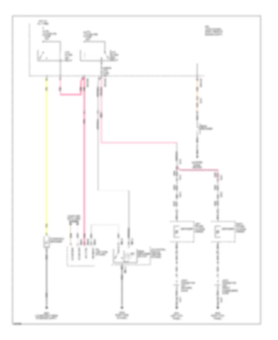 Defoggers Wiring Diagram for Hyundai Equus Ultimate 2013