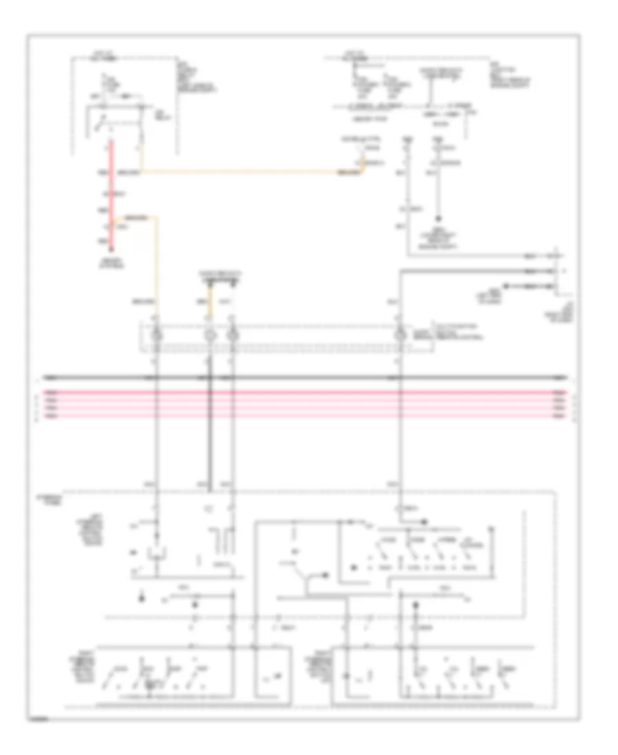 Navigation Wiring Diagram (3 of 4) for Hyundai Equus Ultimate 2013