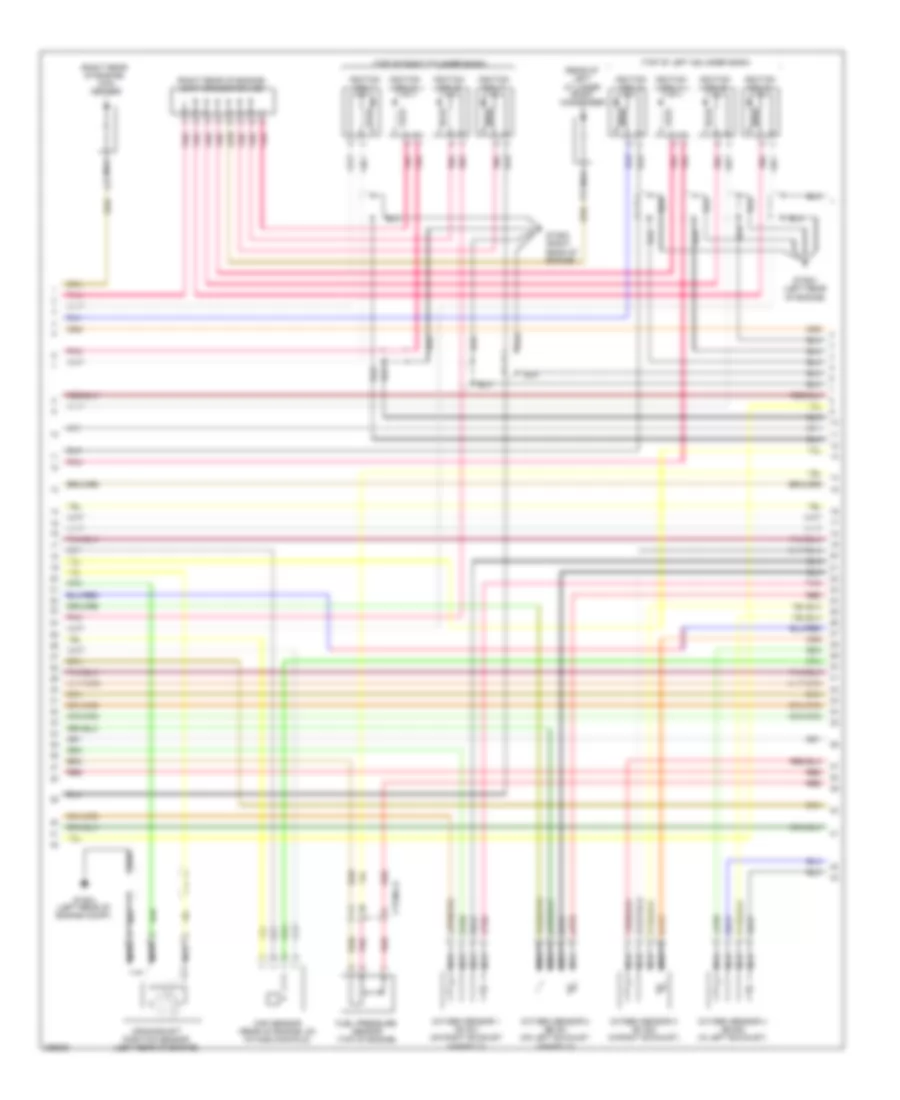 5.0L, Engine Performance Wiring Diagram (4 of 6) for Hyundai Genesis 3.8 2013