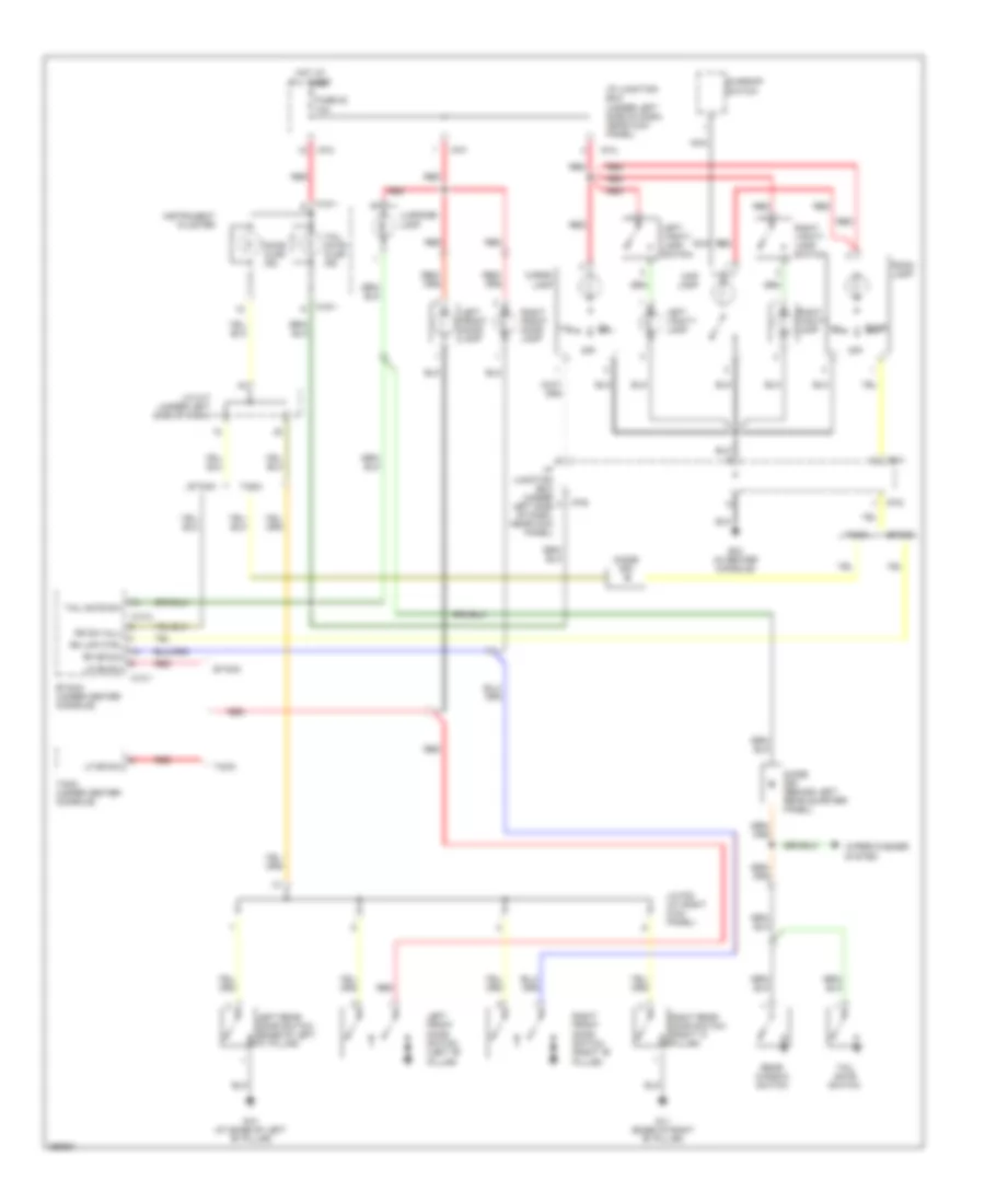 Courtesy Lamps Wiring Diagram for Hyundai Tucson Limited 2007