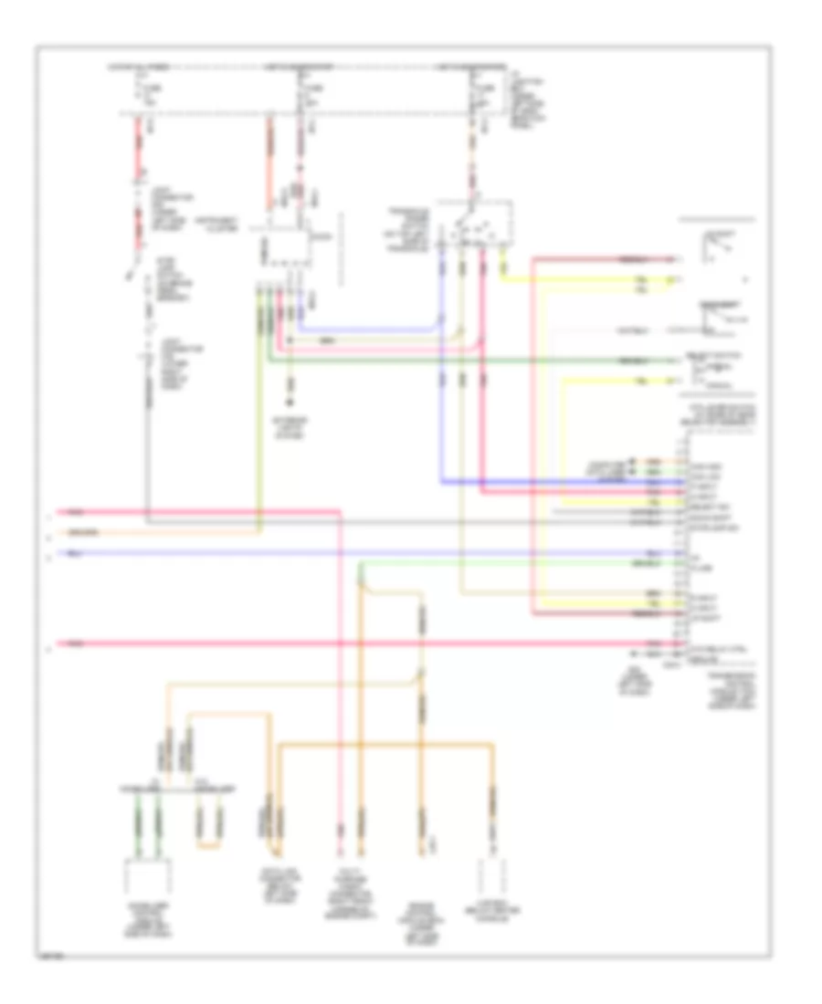 2.7L, AT Wiring Diagram (2 of 2) for Hyundai Tucson Limited 2007
