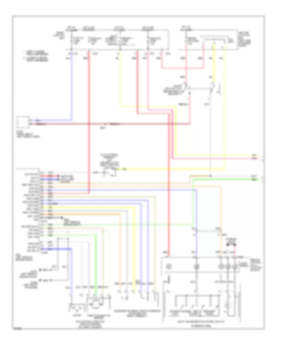 3.8L, Cruise Control Wiring Diagram (1 of 2) for Hyundai Genesis Coupe 2.0T 2013