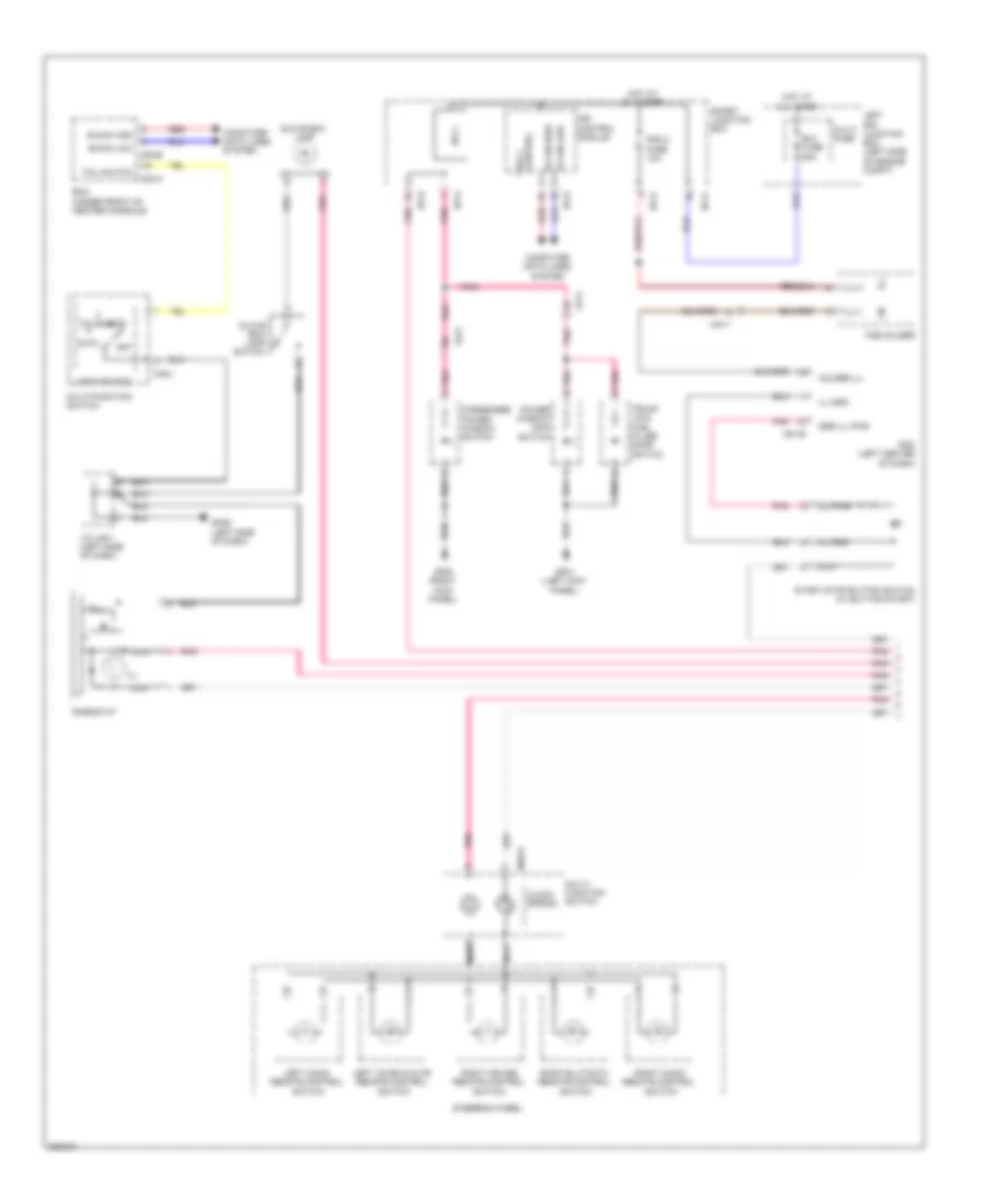 Instrument Illumination Wiring Diagram (1 of 2) for Hyundai Genesis Coupe 2.0T Premium 2013