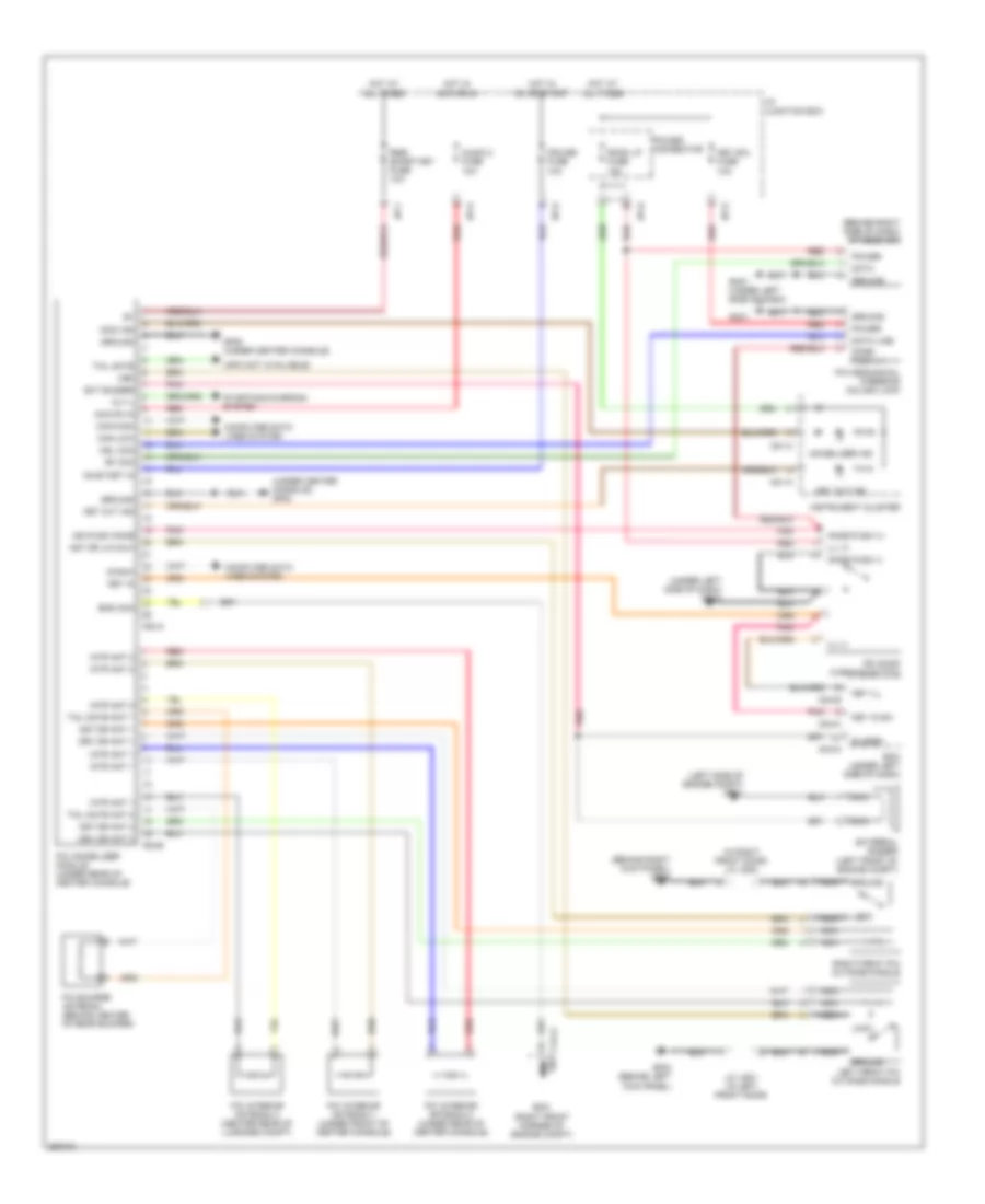 Immobilizer Wiring Diagram with PIC for Hyundai Veracruz Limited 2007