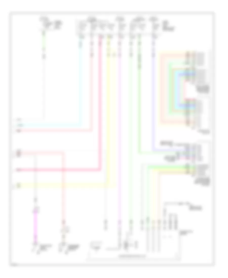 Электросхема противоугонной сигнализации, Купе (4 из 4) для Infiniti Q60 2014
