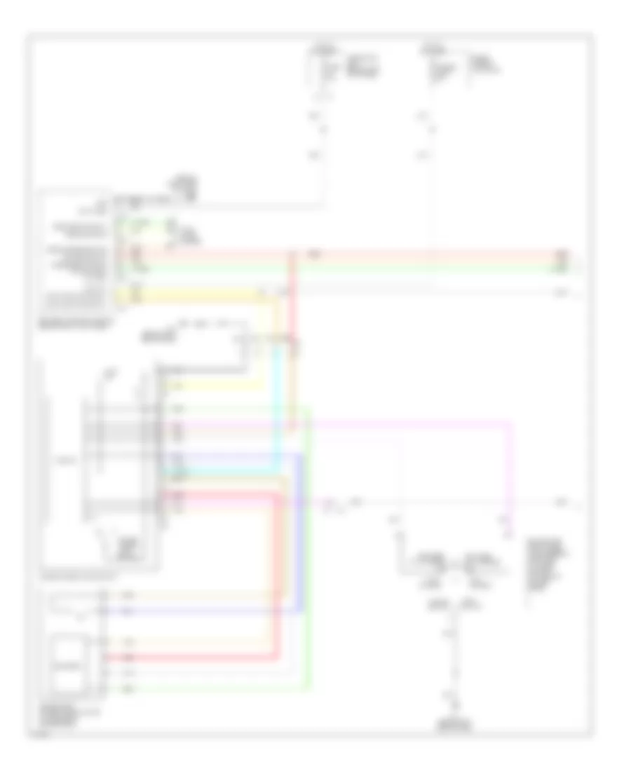 Электросхема стеклоподъемников, Кабриолет (1 из 2) для Infiniti Q60 2014