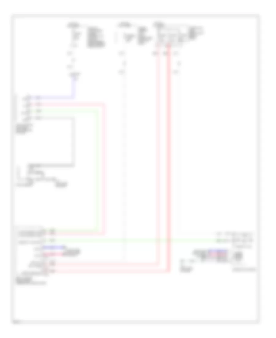 Электросхема иммобилайзера, гибрид для Infiniti Q70 5.6 2014