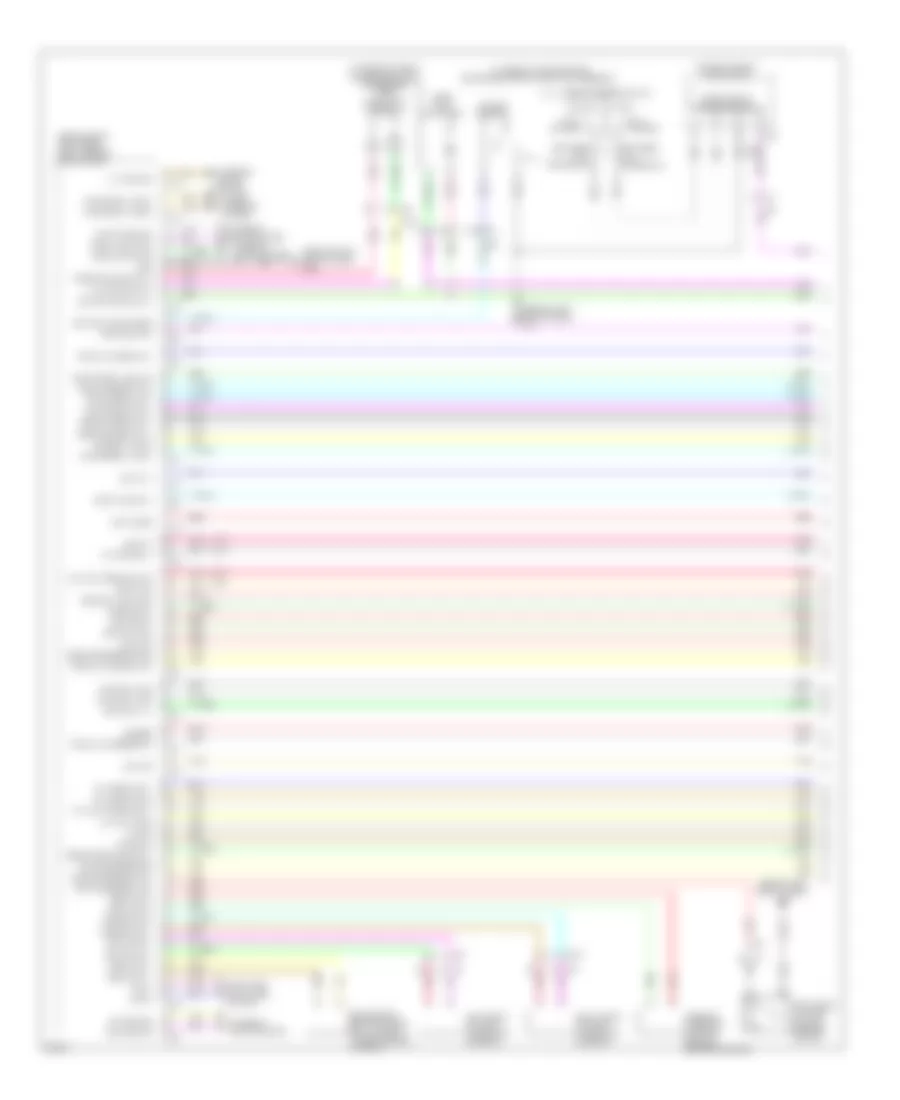 Электросхема противоугонной сигнализации, Купе (1 из 4) для Infiniti G37 2010