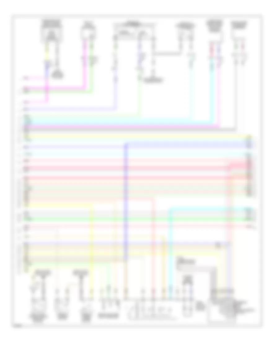 Электросхема противоугонной сигнализации, Купе (2 из 4) для Infiniti G37 2010