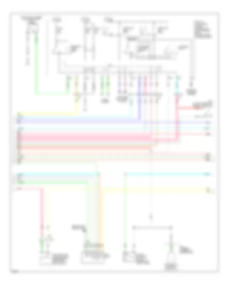 Электросхема противоугонной сигнализации, Купе (3 из 4) для Infiniti G37 2010