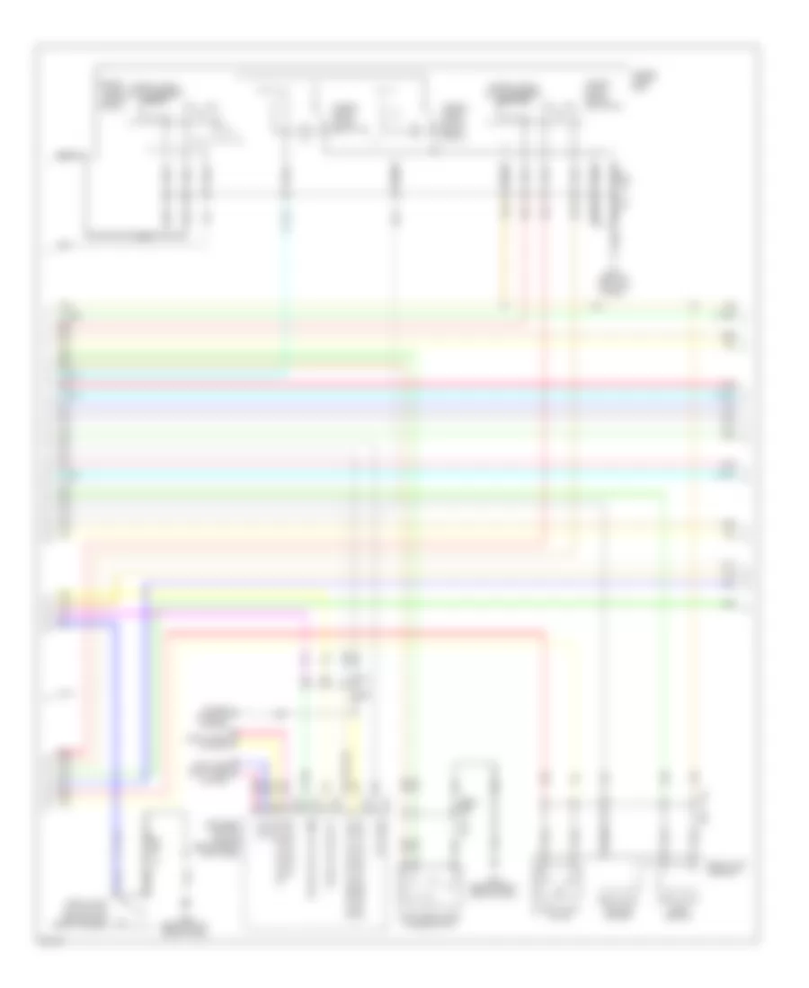 Электросхема привода люка или крыши, Кабриолет (2 из 3) для Infiniti G37 Journey 2010